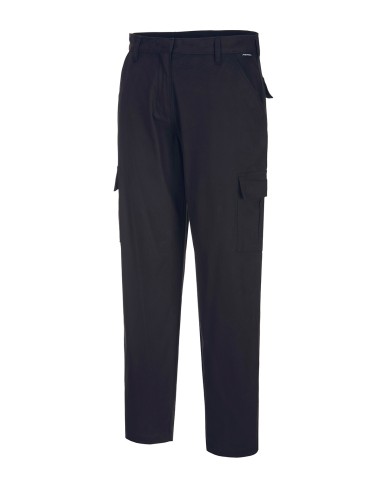 POR-S233-Pantalon cargo extensible pour Femmes (S233) slim fit